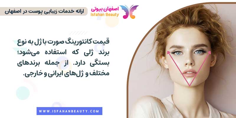 هزینه کانتورینگ صورت با ژل