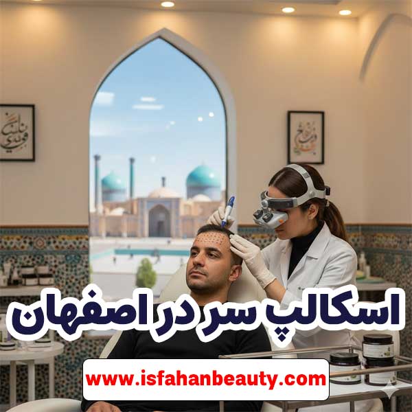 اسکالپ سر در اصفهان